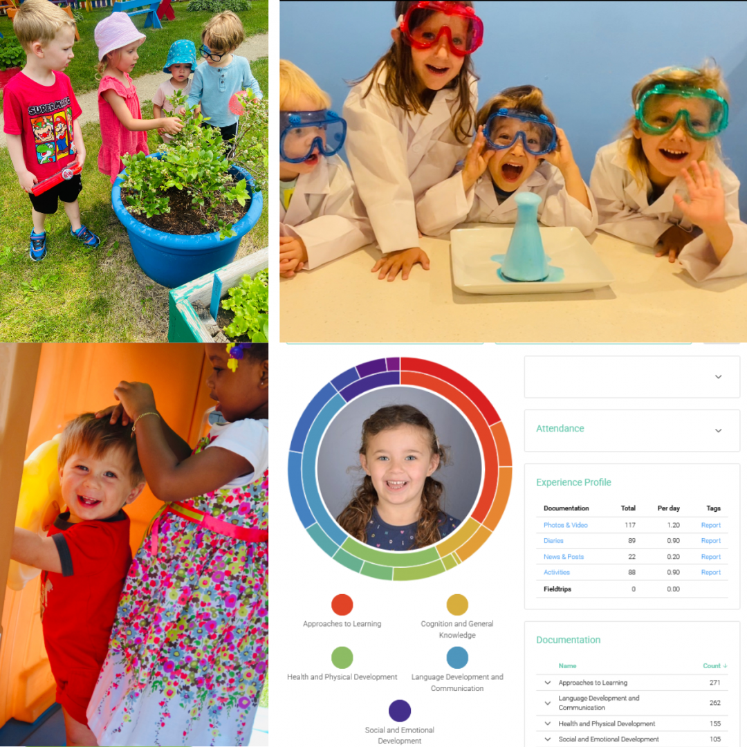 Niños explorando y aprendiendo